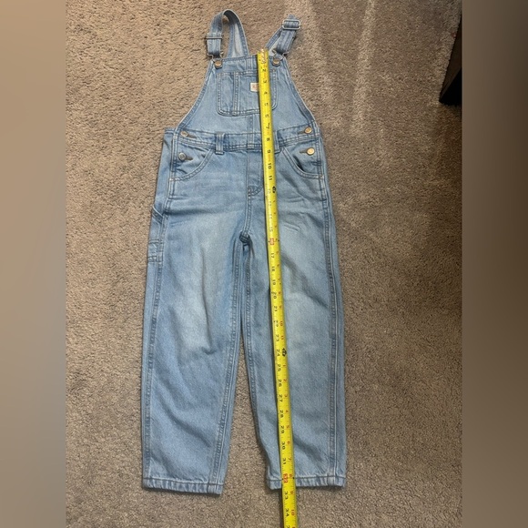 Old Navy Blue Denim Overalls - Picture 4 of 9